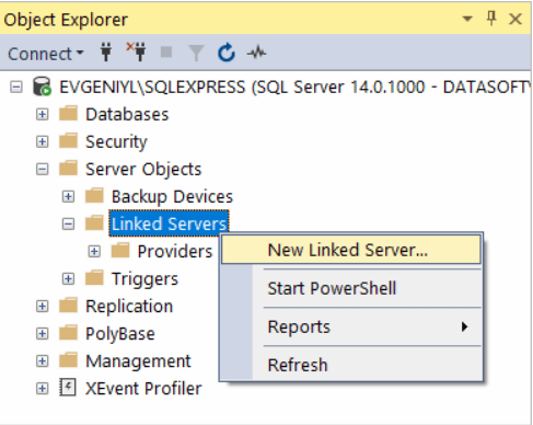 Oracle to SQL server: Creating Linked Server